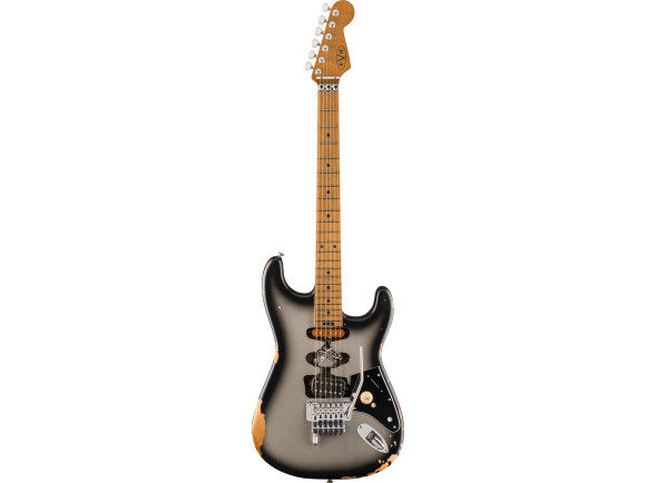 EVH Limited Edition Frankenstein Relic Series Maple Fingerboard Silverburst EVH Limited Edition Frankenstein Relic Series Maple Fingerboard Silverburst